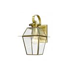 Livex Lighting Westover 2181-01 1-Lumière 100W Laiton antique Lanterne murale