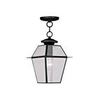 Livex Lighting 2183-04 Westover 1-Lumière 100W Noir Luminaire Suspendu extrieur