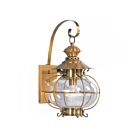 Livex Lighting Harbor 2222-22 1-Lumière 100W Laiton Flamand Lanterne murale
