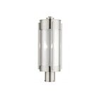 Livex Lighting Sheridan 22386-91 2-Lumières 120W Nickel brossé Lanterne de poteau extérieure