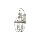 Livex Lighting Monterey 2251-91 2-Lumières 120W Nickel brossé Lanterne murale