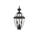 Livex Lighting Monterey 2254-07 2-Lumières 120W Bronze Lanterne de poteau extérieure