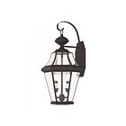 Livex Lighting Georgetown 2261-07 2-Lumières 120W Bronze Lanterne murale