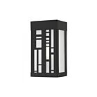 Livex Lighting 22971-14 Malmo 1-lumière 40W Noir texturé Lanterne murale d'extérieur