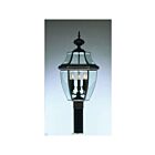 Livex Lighting Monterey 2354-07 3-Lumières 180W Bronze Lanterne de poteau extérieure