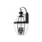 Livex Lighting Monterey 2356-04 4-Lumières 240W Noir Lanterne murale