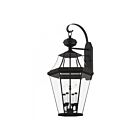 Livex Lighting Georgetown 2366-04 4-Lumières 240W Noir Lanterne murale
