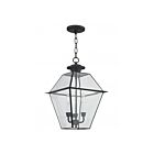 Livex Lighting 2385-01 Westover 3-Lumières 180W Laiton antique Luminaire Suspendu extrieur