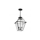 Livex Lighting 2385-04 Westover 3-Lumières 180W Noir Luminaire Suspendu extrieur