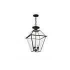 Livex Lighting 2387-04 Westover 4-Lumières 240W Noir Luminaire Suspendu extrieur
