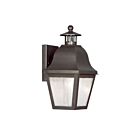 Livex Lighting Amwell 2550-07 1-Lumière 100W Bronze Lanterne murale