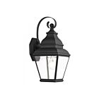 Livex Lighting Exeter 2590-04 1-Lumière 100W Noir Lanterne murale