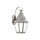 Livex Lighting Exeter 2590-91 1-Lumière 100W Nickel brossé Lanterne murale