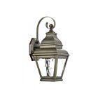 Livex Lighting 2601-29 Exeter 1-lumière 100W Étain vintage Lanterne murale d'extérieur