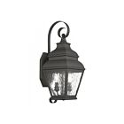 Livex Lighting 2602-07 Exeter 2-lumières 120W Bronze Lanterne murale d'extérieur