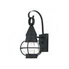 Livex Lighting 26900-04 Newburyport 1-lumière 60W Noir Lanterne murale d'extérieur