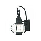 Livex Lighting 26901-04 Newburyport 1-lumière 100W Noir Lanterne murale d'extérieur