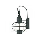 Livex Lighting 26904-04 Newburyport 1-lumière 100W Noir Lanterne murale d'extérieur