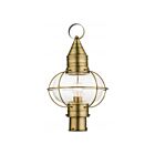 Livex Lighting Newburyport 26905-01 1-Lumière 100W Laiton antique Lanterne de poteau extérieure