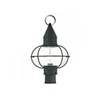 Livex Lighting Newburyport 26905-04 1-Lumière 100W Noir Lanterne de poteau extérieure