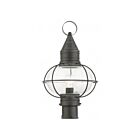 Livex Lighting Newburyport 26905-61 1-Lumière 100W charbon Lanterne de poteau extérieure