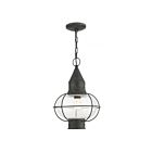 Livex Lighting 26906-61 Newburyport 1-Lumière 100W Fusain Luminaire Suspendu extrieur