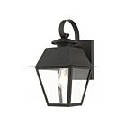 Livex Lighting 27212-04 Wentworth 1-lumière 100W Noir Lanterne murale d'extérieur