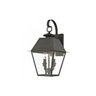 Livex Lighting 27215-61 Wentworth 2-lumières 120W Fusain Lanterne murale d'extérieur