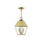 Livex Lighting 27217-08 Wentworth 2-Lumières 120W Laiton naturel Luminaire Suspendu extrieur