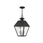 Livex Lighting 27220-04 Wentworth 3-Lumières 180W Noir Luminaire Suspendu extrieur