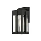 Livex Lighting 27712-04 Lexington 1-lumière 100W Noir Lanterne murale d'extérieur