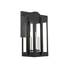 Livex Lighting 27715-04 Lexington 3-lumières 180W Noir Lanterne murale d'extérieur