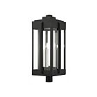 Livex Lighting Lexington 27719-04 4-Lumières 240W Noir Lanterne de poteau extérieure