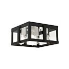 Livex Lighting Lexington 27723-04 4-Lumières 160W Noir Luminaire de plafond extérieur