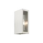 Livex Lighting 29122-91 Winfield 2-lumières 120W Nickel brossé Lanterne murale d'extérieur