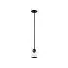 Livex Lighting 40021-04 Lawrenceville 1-Lumière 100W Noir Suspendu