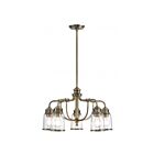 Livex Lighting 40025-01 Lawrenceville 5-lumières 500W Laiton antique Lustre