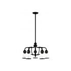Livex Lighting 40025-04 Lawrenceville 5-lumières 500W Noir Lustre