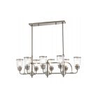 Livex Lighting 40028-91 Lawrenceville 8-lumières 800W Nickel brossé Lustre
