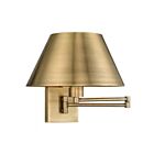 Livex Lighting Swing 40030-01 100W 1-Lumière Laiton antique Applique Murale