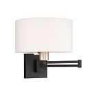 Livex Lighting Swing 40036-04 100W 1-Lumière Noir Applique Murale