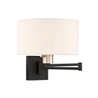 Livex Lighting Swing 40037-04 100W 1-Lumière Noir Applique Murale