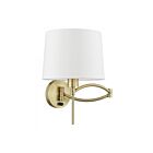 Livex Lighting Swing 40044-01 60W 1-Lumière Laiton antique Applique Murale