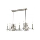 Livex Lighting 40057-91 Trumbull 9-lumières 520W Nickel brossé Lustre