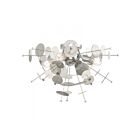 Livex Lighting Circulo 40070-05 4-Lumières 240W Chrome poli Plafonnier