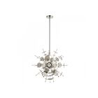 Livex Lighting 40074-05 Circulo 6-Lumières 360W Chrome poli Suspendu