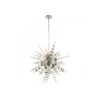 Livex Lighting 40076-05 Circulo 6-Lumières 360W Chrome poli Suspendu