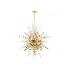 Livex Lighting 40079-12 Circulo 12-Lumières 720W Laiton satiné Suspendu