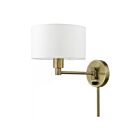 Livex Lighting Swing 40080-01 60W 1-Lumière Laiton antique Applique Murale