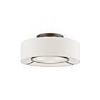 Livex Lighting Ellsworth 40143-92 3-Lumières 120W Bronze anglais Plafonnier Semi Encastré